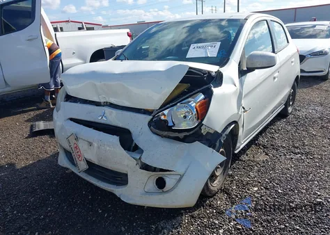 2015 Mitsubishi Mirage De from USA, damaged, VIN ML32A3HJ8FH044331